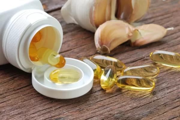 Garlic oil softgel